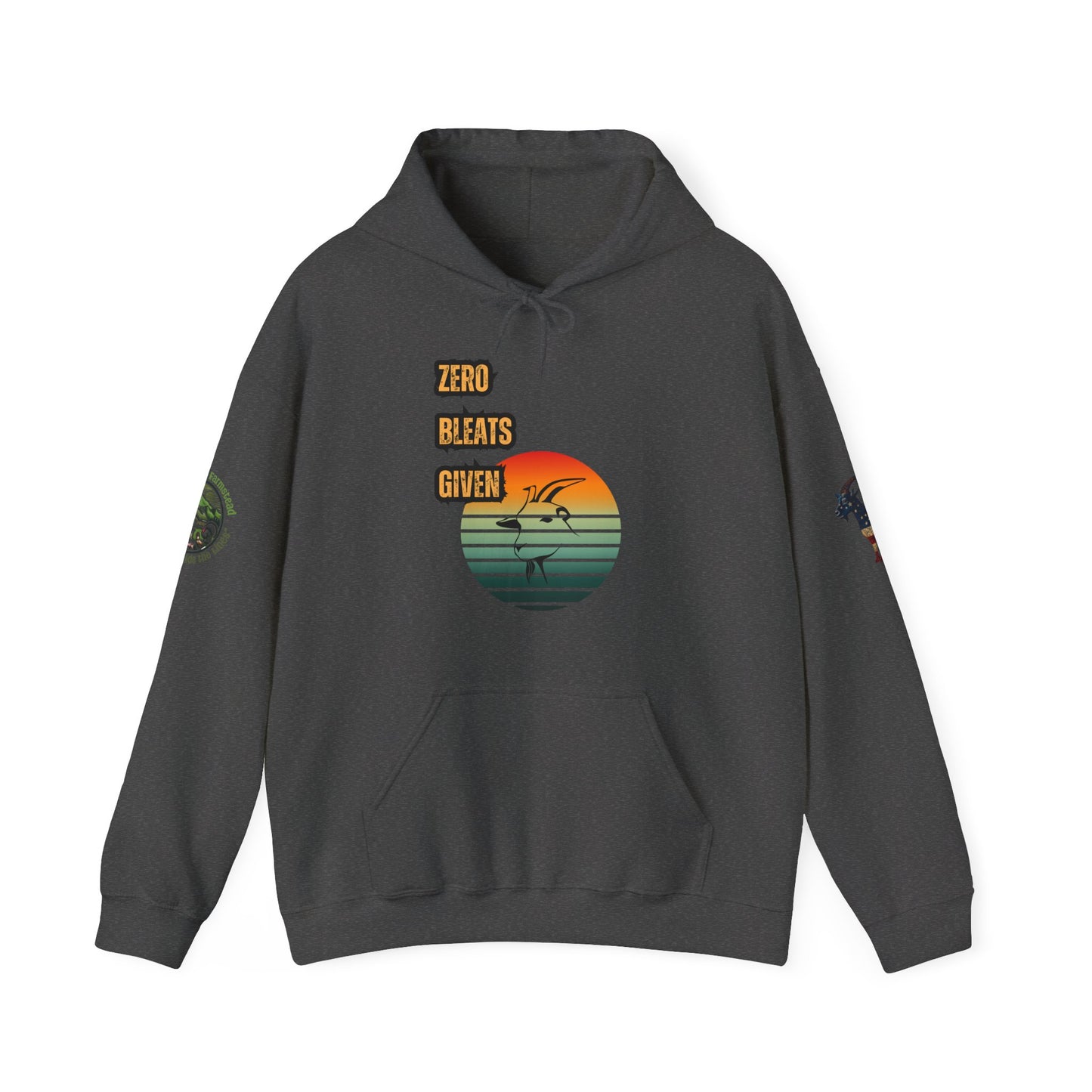 Funny No Bleats Given Goat Hoodie