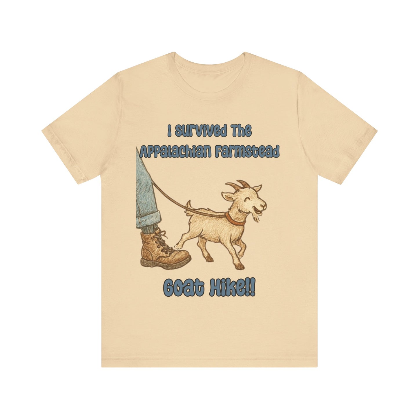 I Survived the Appalachian Farmstead Goat Hike Unisex Tee