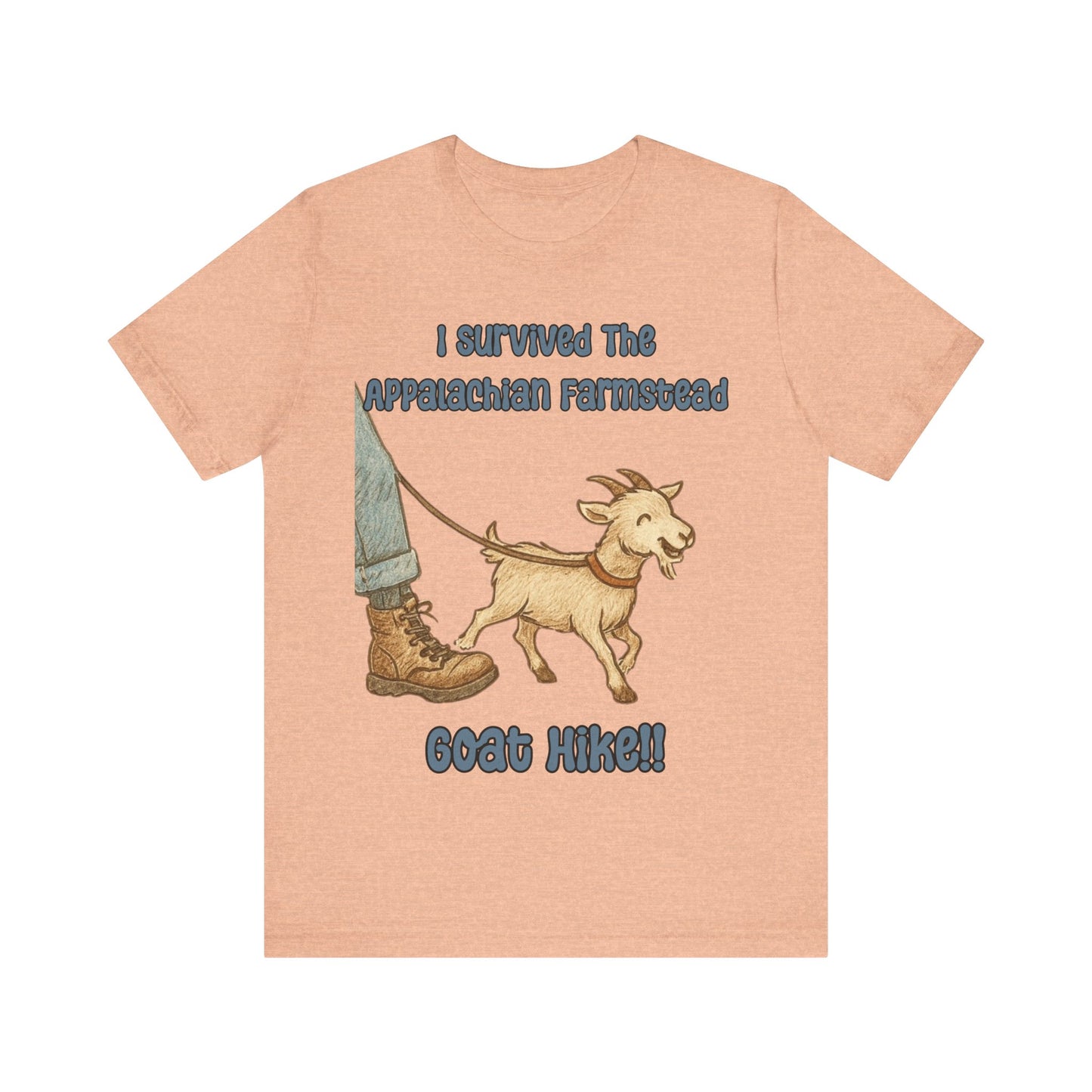 I Survived the Appalachian Farmstead Goat Hike Unisex Tee