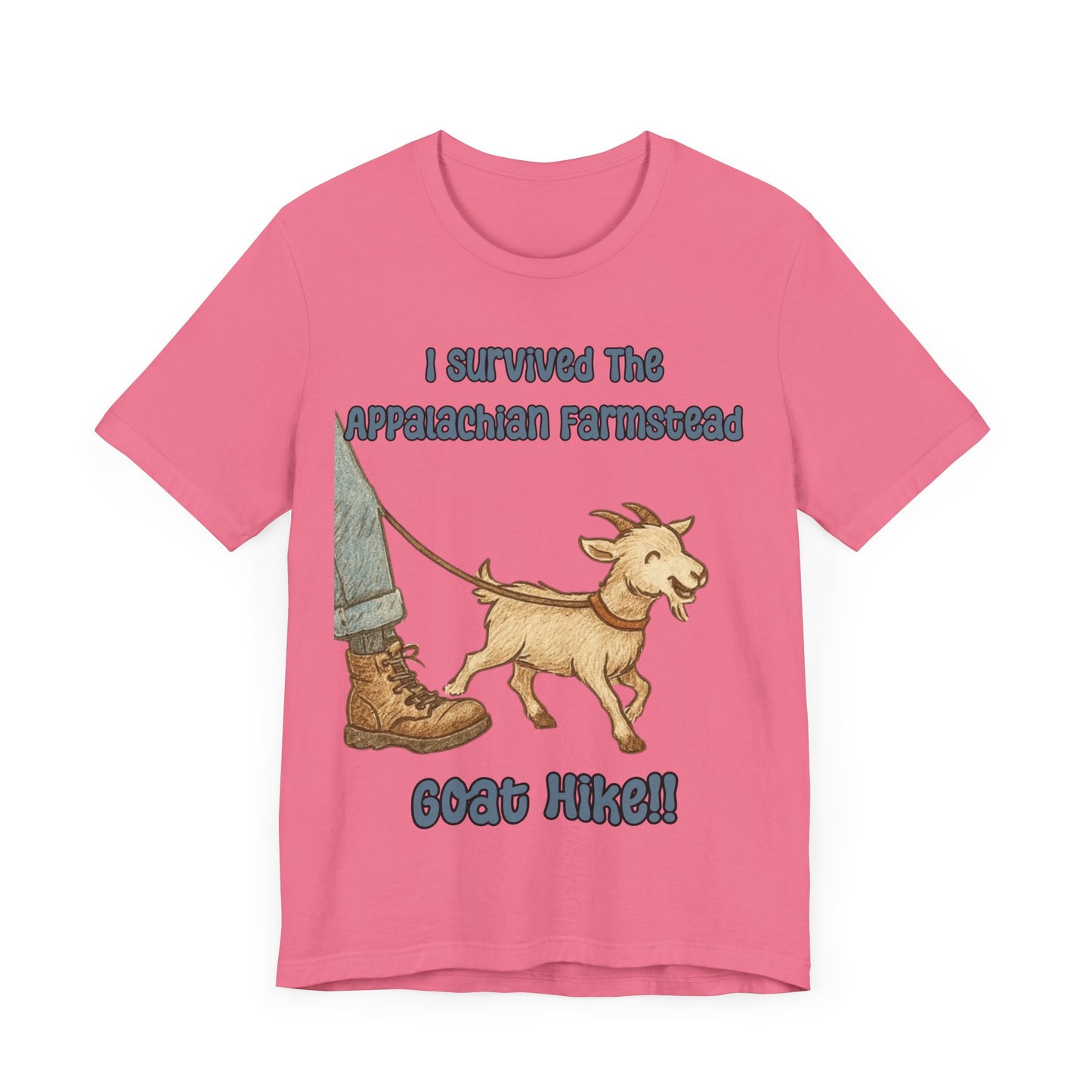 I Survived the Appalachian Farmstead Goat Hike Unisex Tee