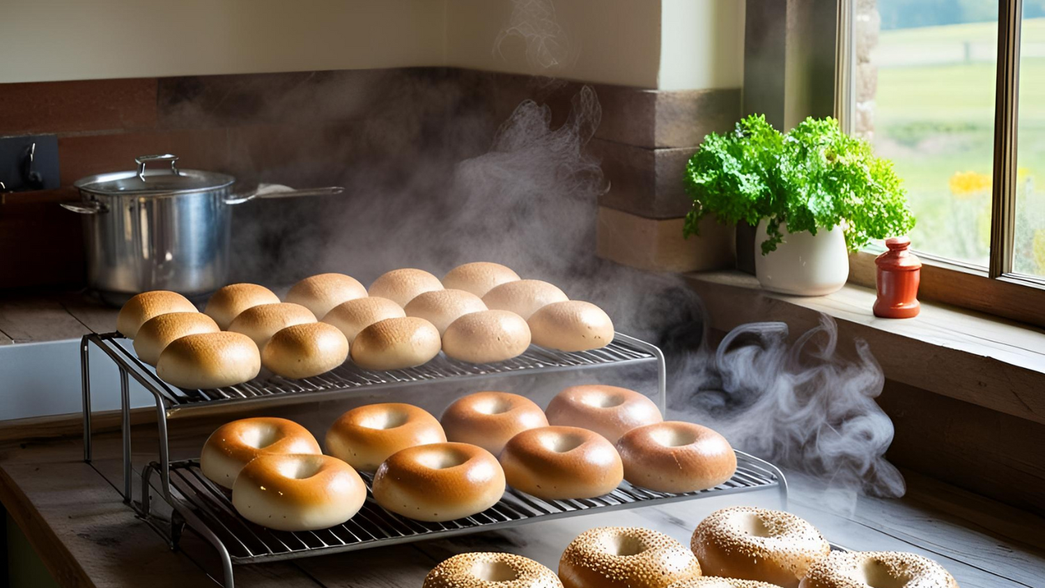 🥯 Artisanal Bagels – Handmade. Boiled. Bold.