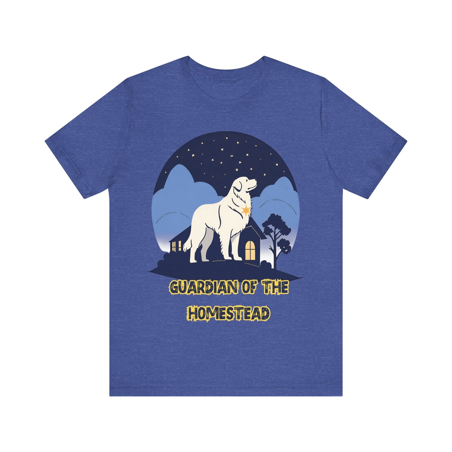 Guardian of the Homestead" Great Pyrenees T-Shirt