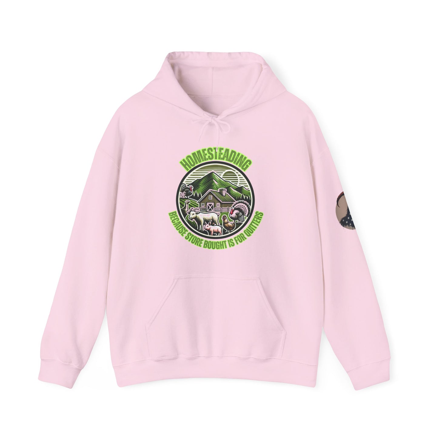 Homesteading, because store bought is For Quitters Hoodie