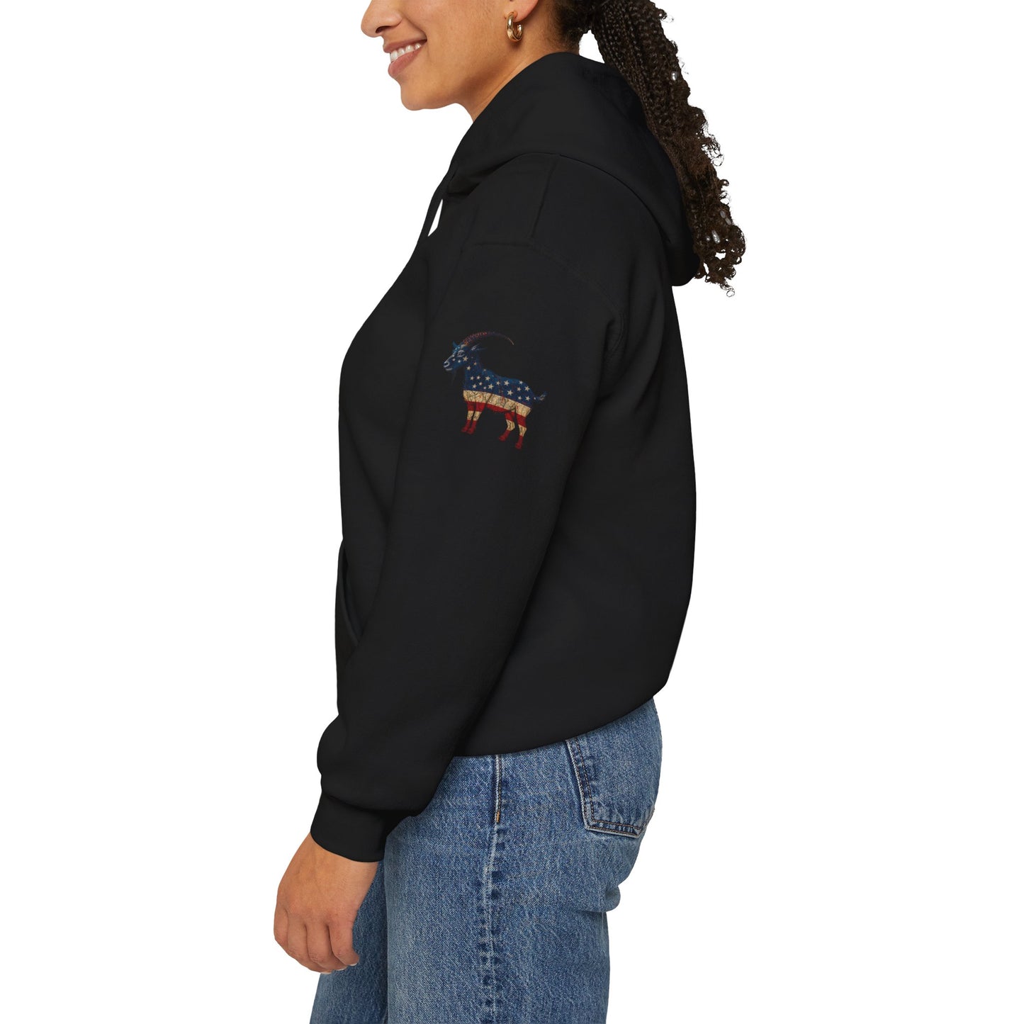 Appalachian Farmstead Logo, Raised Outside the Lines Hoodie