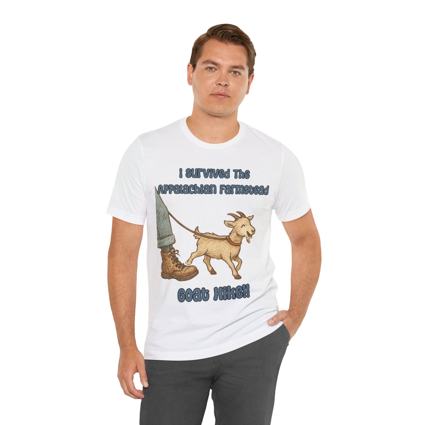 I Survived the Appalachian Farmstead Goat Hike Unisex Tee