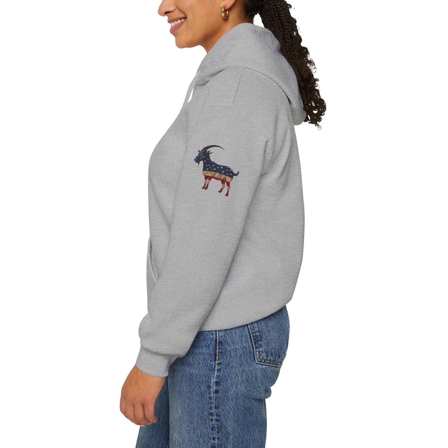 Appalachian Farmstead Logo, Raised Outside the Lines Hoodie