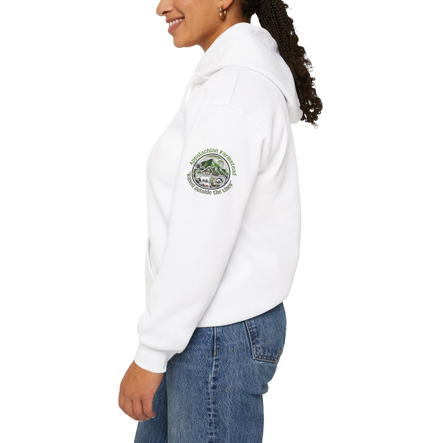 Cluck The System, Live Free Range! Hoodie