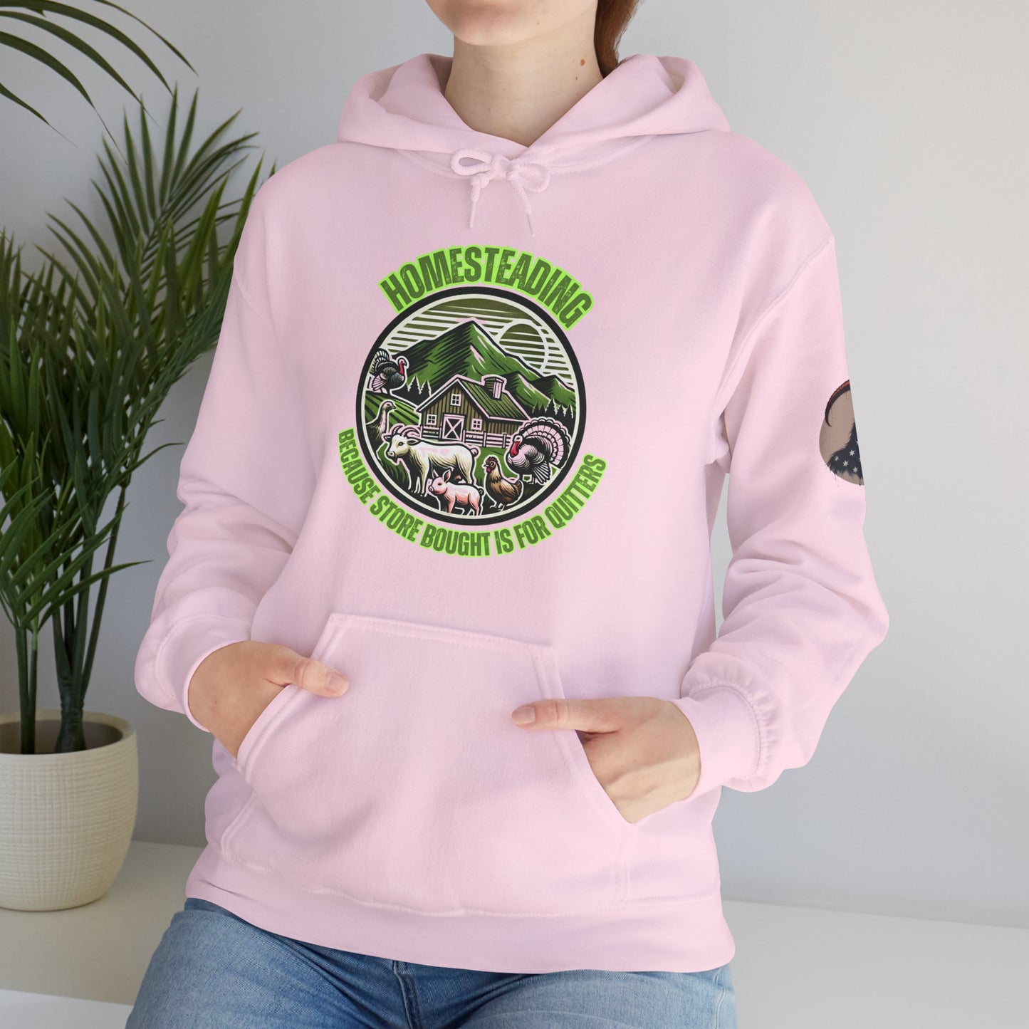 Homesteading, because store bought is For Quitters Hoodie