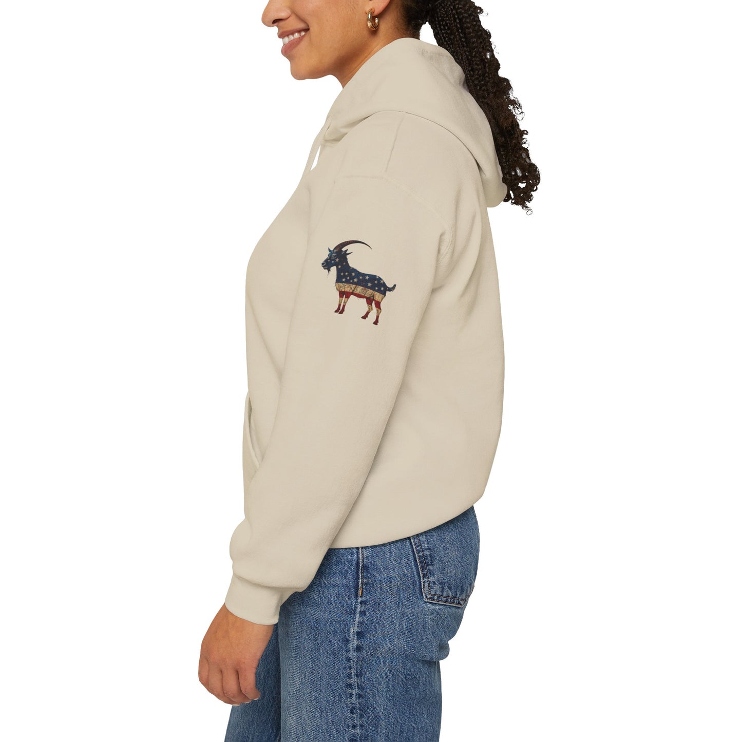 Appalachian Farmstead Logo, Raised Outside the Lines Hoodie