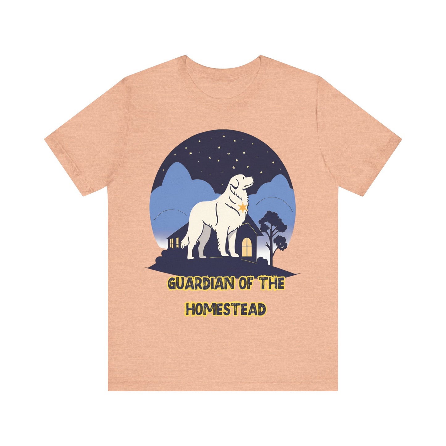Guardian of the Homestead" Great Pyrenees T-Shirt
