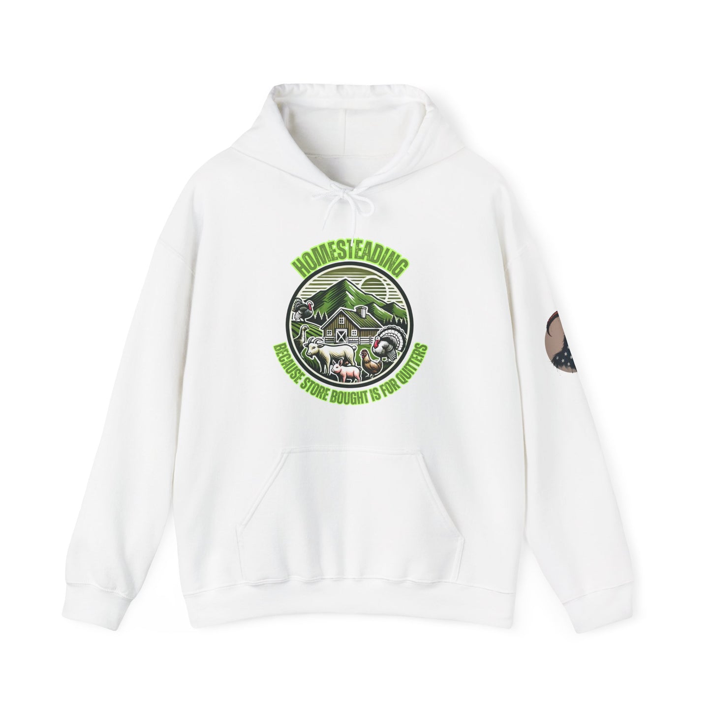 Homesteading, because store bought is For Quitters Hoodie