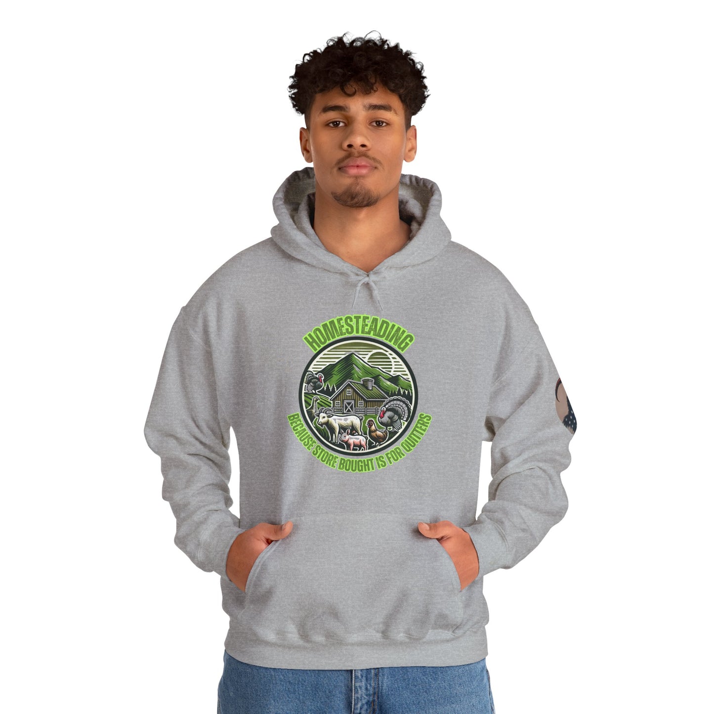 Homesteading, because store bought is For Quitters Hoodie