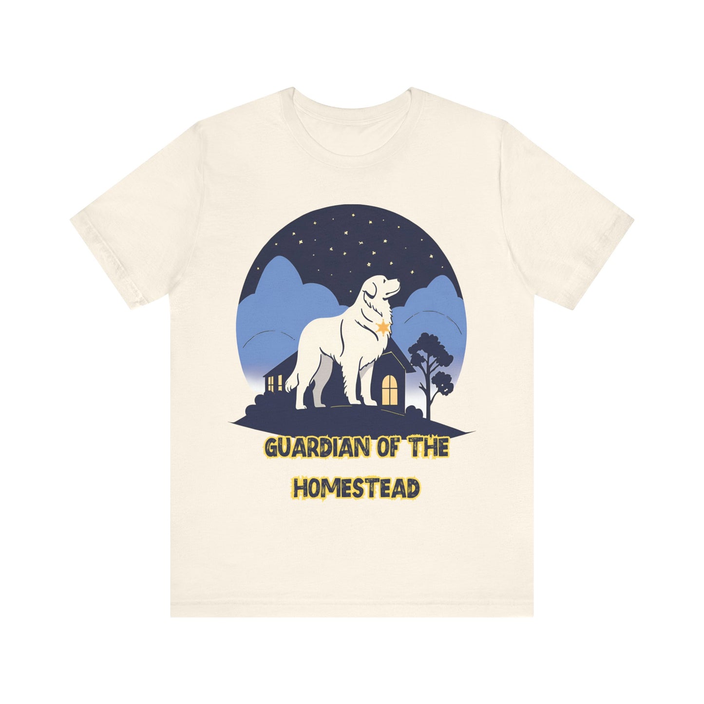 Guardian of the Homestead" Great Pyrenees T-Shirt