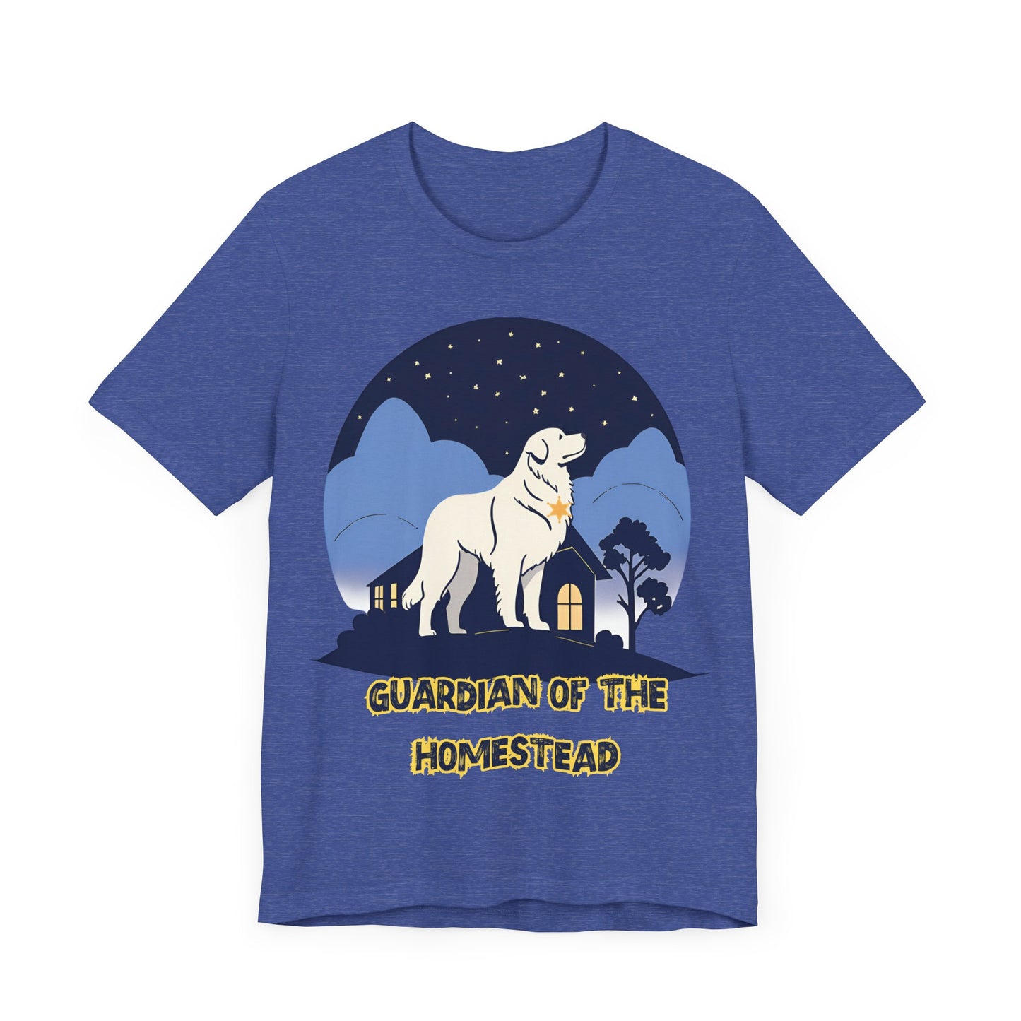 Guardian of the Homestead" Great Pyrenees T-Shirt