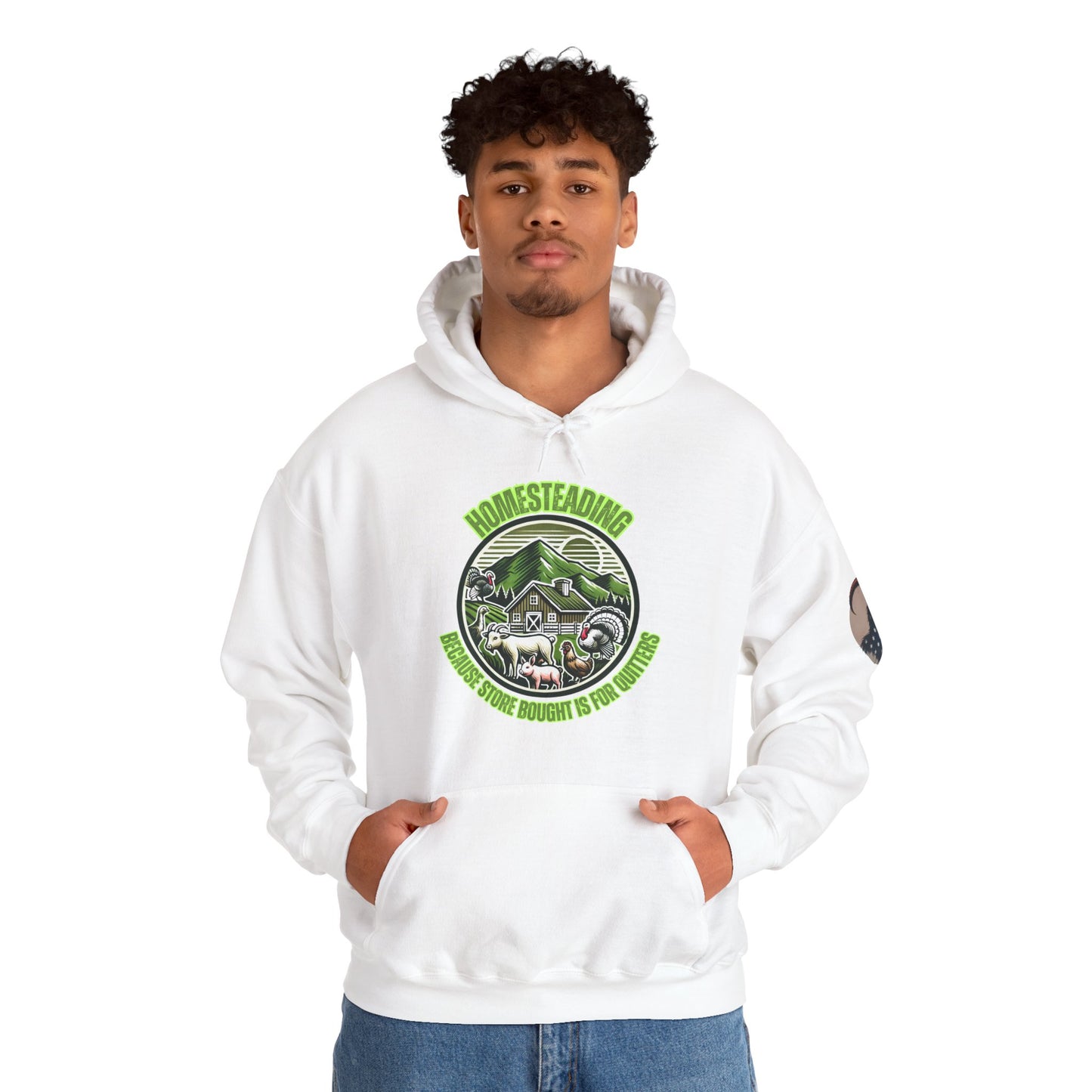 Homesteading, because store bought is For Quitters Hoodie