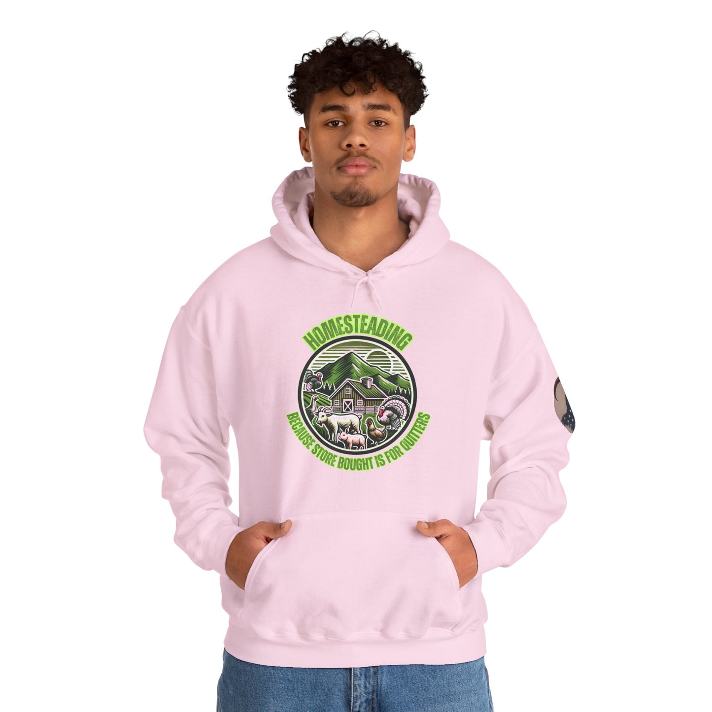 Homesteading, because store bought is For Quitters Hoodie