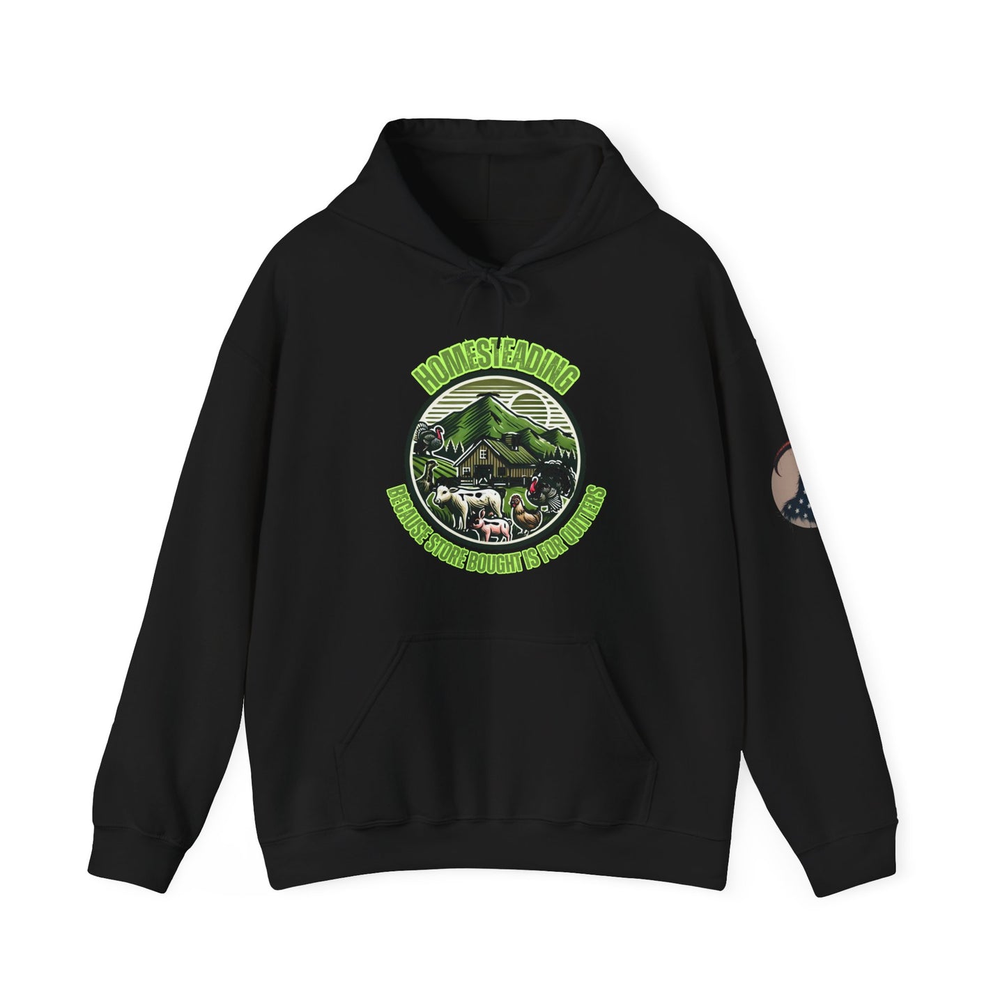 Homesteading, because store bought is For Quitters Hoodie