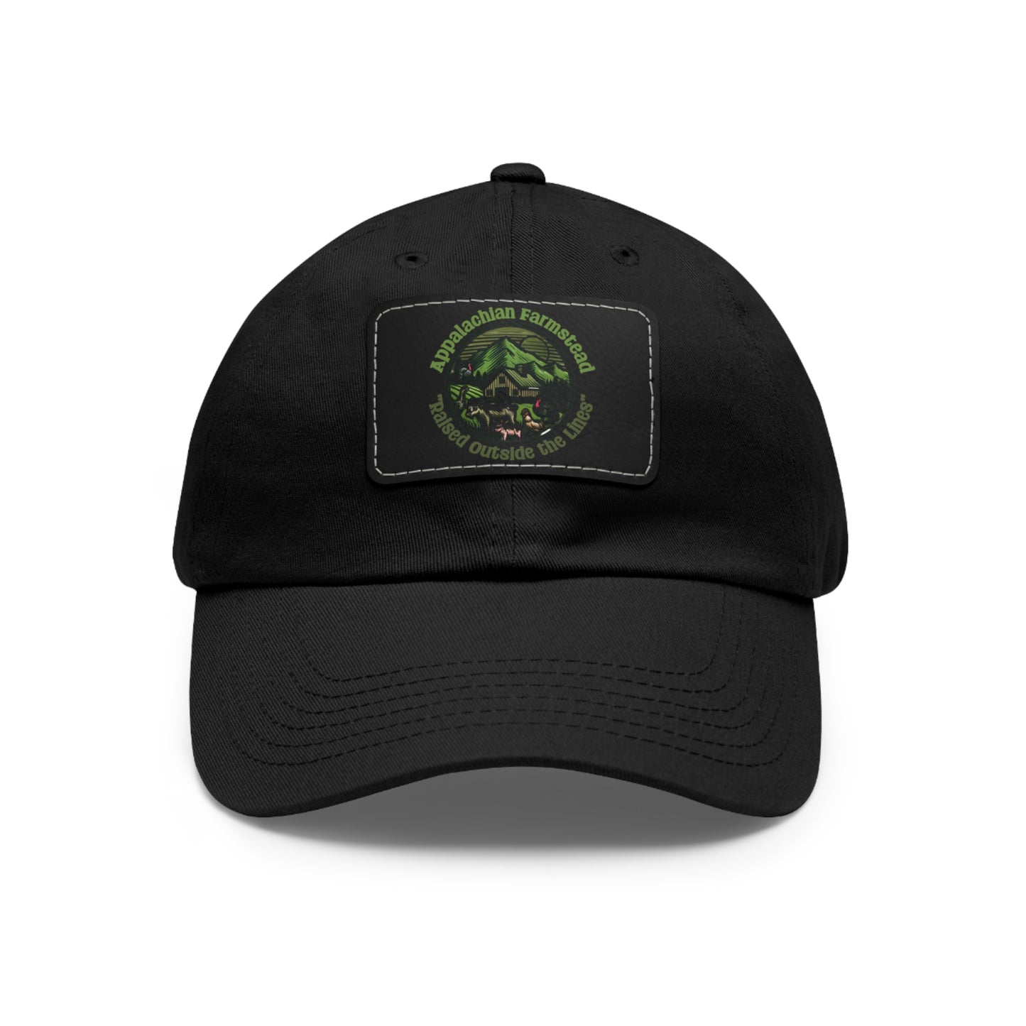 Classic dad hat Black Patch- Appalachian Farmstead